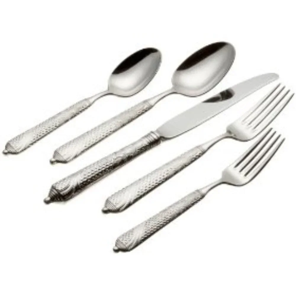 Yamazaki Byzantine all stainless Teaspoon PHOTO FOR PATTERN ID design by Laslo